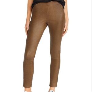 Rag and bone Lambskin Leather pants size 8 *damaged zipper*